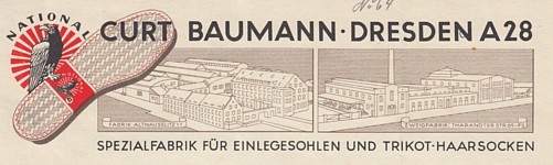 Werbung Curt Baumann